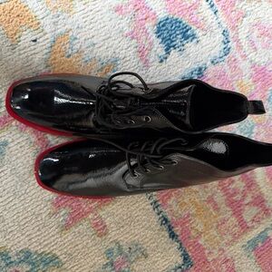 Black Patent Leather Women's Shoes